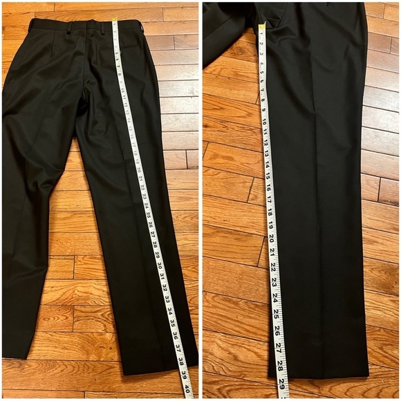 Barely worn Ralph Lauren black pants big boys size 16R/28”W - Picture 6 of 6